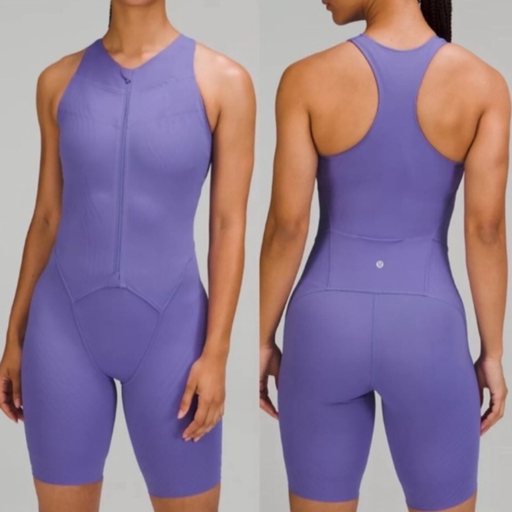 lululemon • Sense Knit Running One Piece in Charged Indigo